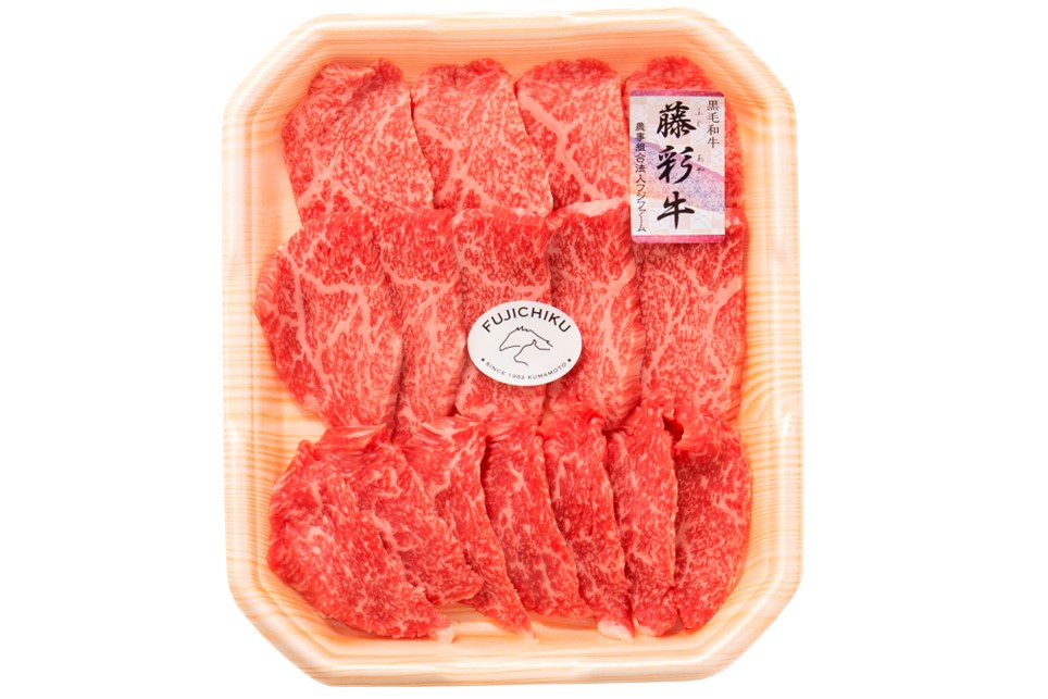 藤彩牛 焼肉用 モモ肉 400g くまもと黒毛和牛 赤身 サシ 熊本県産 黒毛和牛 和牛 牛 国産 焼肉 BBQ バーベキュー 贅沢 贈答用 ギフト 熊本 阿蘇 南小国町 送料無料