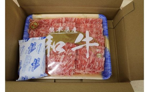 【6ヶ月定期便】GI認証取得 くまもとあか牛（特選・すき焼き用500g） 6ヶ月 定期便 熊本県産 くまもとあか牛 特選 すき焼き 500g 6回 国産牛 あか牛 赤身 霜降り 牛肉 牛 国産 肉 薄切り すき焼き しゃぶしゃぶ 鍋用 鍋 熊本 南小国町 送料無料