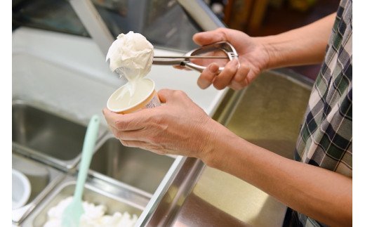 【希少なジャージー牛乳100%使用】濃厚！手作りアイスクリーム（24個入）