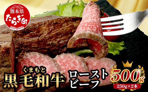 くまもと黒毛和牛 《 クリスマス セット 》ローストビーフ 500g ・ DREAMバーグ 150g×5パック ※12月20・21日限定発送※ 黒毛 和牛 100％ ハンバーグ ごちそう ロースト ビーフ クリスマス X'mas 113-0527