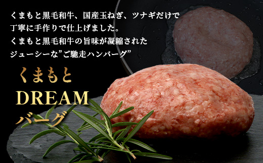 くまもと黒毛和牛 DREAMバーグ 150g×5パック 計750g 牛肉 100％ 国産 ハンバーグ 熊本 ブランド牛 黒毛 和牛 上質 はんばーぐ 惣菜 熊本県 113-0508