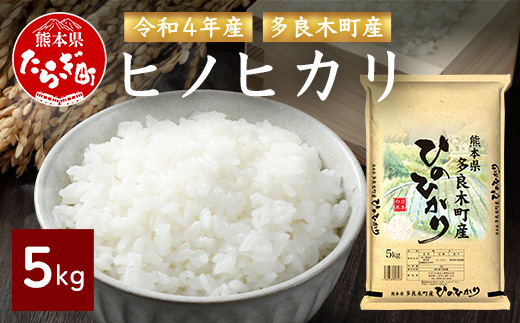 お米】 令和4年産 多良木町産 ヒノヒカリ 5kg 精米 お米 ご飯 053-0508