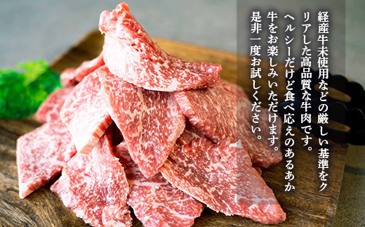 【あか牛】 くまもとあか牛 焼肉用 切り落とし 300g×2パック ＜計600g＞ 熊本県産 GI認証取得 和牛 焼肉 ヘルシー 079-0528