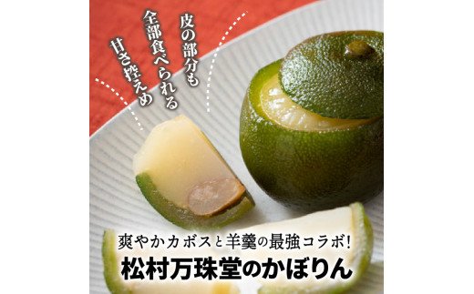 国東銘菓かぼりん8個セット(120g×8個)