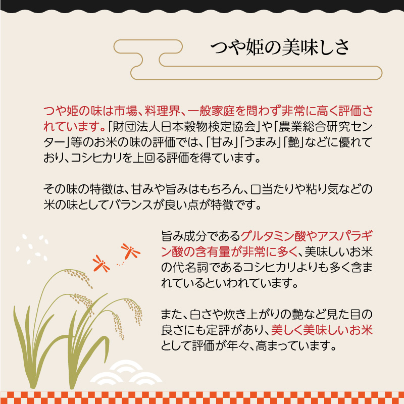 食味値80点以上 / 国東産「つや姫」 令和6年 新米 特別栽培米 5kg×2袋 (計10kg)_1673Ｒ-2