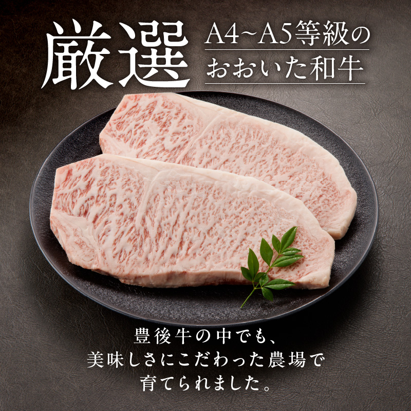 【贈答用】A4～A5等級おおいた和牛サーロインステーキ400g（200g×2枚）_2421R