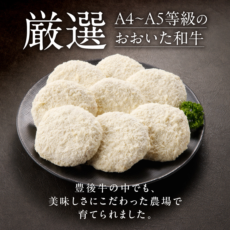 【贈答用】A4～A5等級おおいた和牛メンチカツ8個入り800g（100g×8個）_2422R