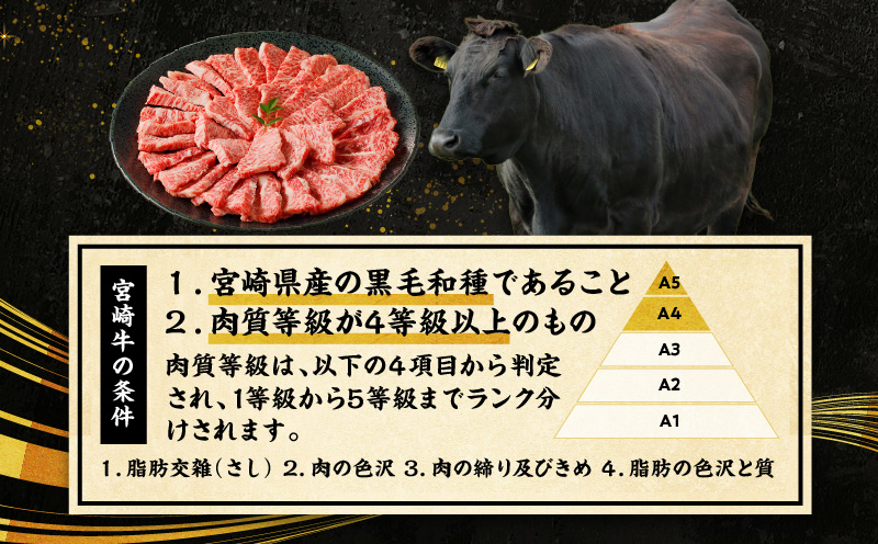 宮崎牛赤身（モモ）焼肉_M332-001