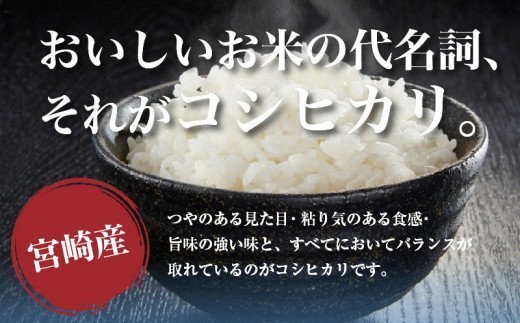 《2024年1月中発送》令和5年産 宮崎コシヒカリ精米10kg(5kg×2袋)_M181-001_03-jan