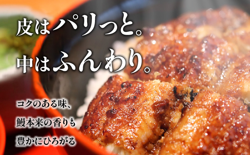 【宮崎県産】うなぎ備長炭手焼き蒲焼3尾(450g)_M159-010