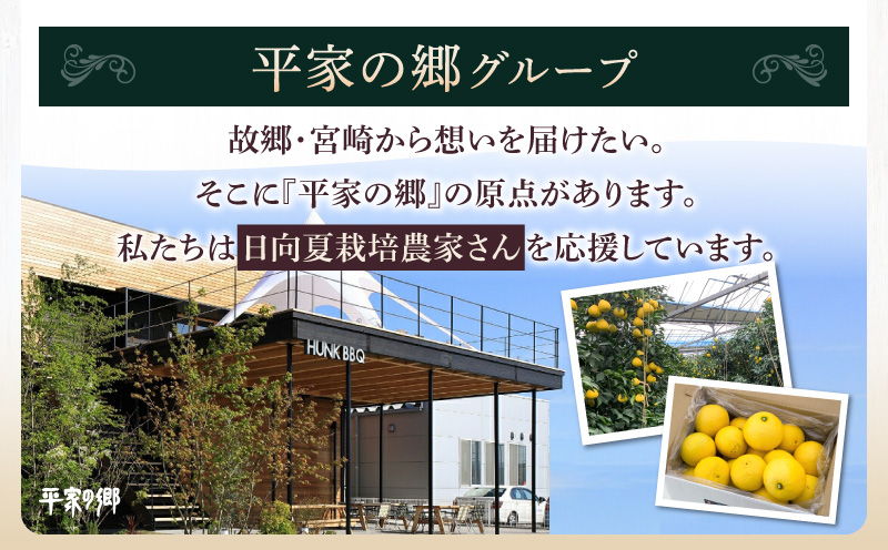 《2025年発送先行予約》【期間・数量限定】【訳あり】ハウス種無し日向夏　小～大混合3kg_M347-001