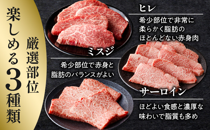 宮崎牛 極み上焼肉セット_M243-040