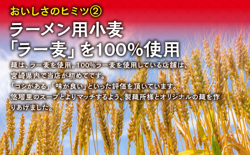 悠瑠里しょうゆら～めん　4食セット_M293-008