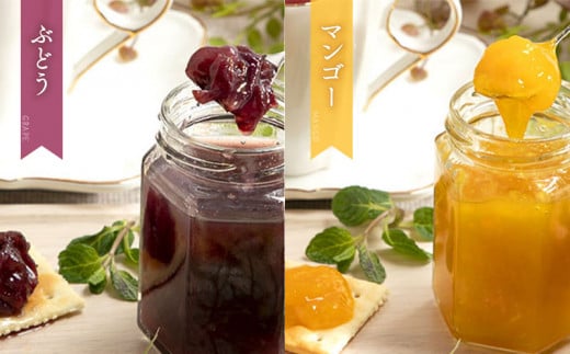 宮崎県産フルーツ 季節のお楽しみジャムセット(150g×6種セット)_M057-001