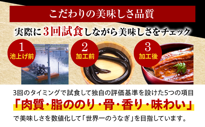 国産うなぎ蒲焼2尾(計320g以上) 鰻蒲焼 ウナギ蒲焼用たれ さんしょうのセット(うなぎ1尾160g以上の鰻2尾からなるウナギの詰め合わせ)_M040-015