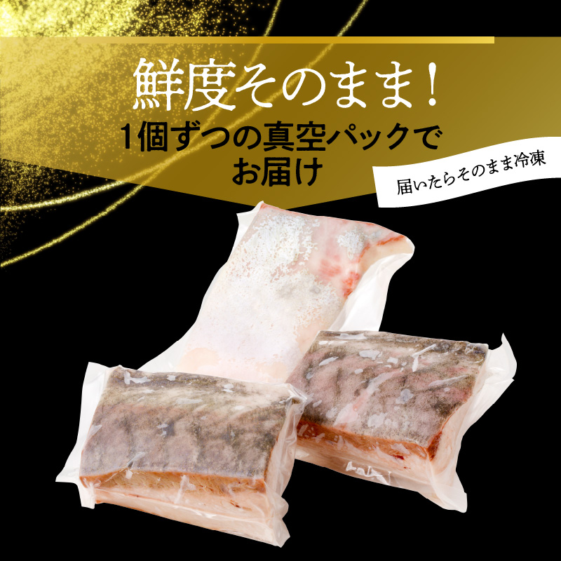 【大和海商】大和カンパチの切り身　約600g N072-ZA2225