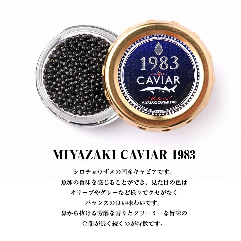 MIYAZAKI CAVIAR 1983 12g　B615