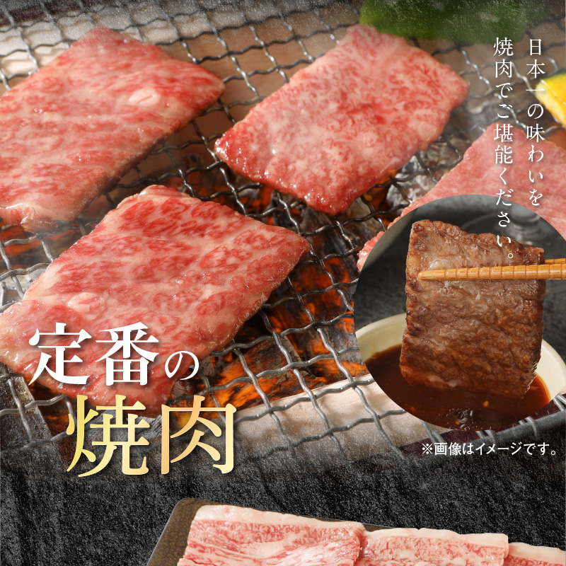 宮崎牛 バラ・モモ焼肉用 各400g 宮崎県産豚 バラ焼肉 500g×1　計1.3kg　N0147‐B532