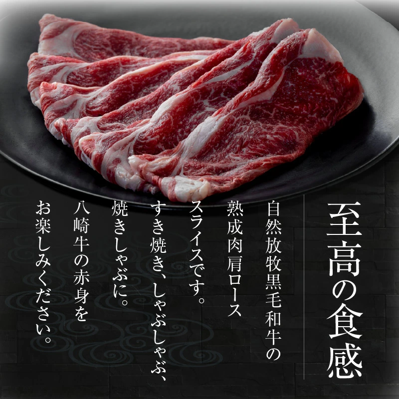 八崎牛の熟成ローススライス約250g N0105-YB069