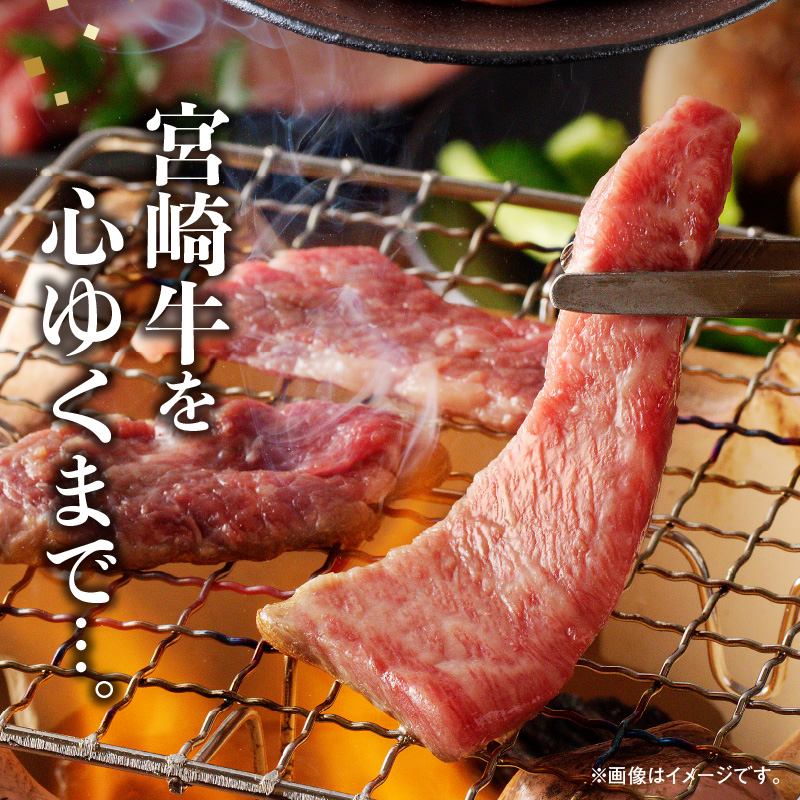 宮崎牛焼肉食べ比べ3種盛合計300g N0140-YA580