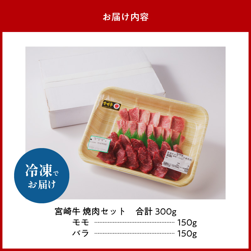宮崎牛　おまかせ焼肉セット　A304