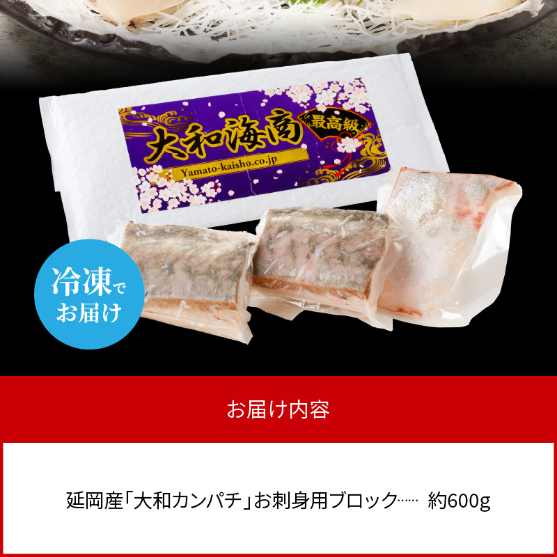 【大和海商】大和カンパチの切り身　約600g N072-ZA2225