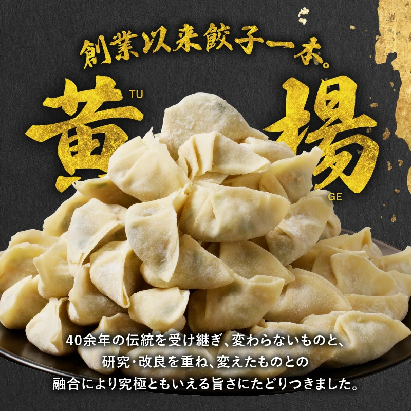 「ぎょうざの店　黄楊」手作り餃子　60個　 N0099-ZA358