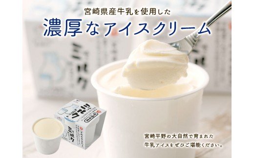 新富町産牛乳をたっぷり使用！牛乳屋さんが作ったアイスクリーム 18個セット【C134】