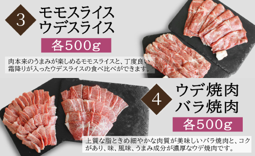宮崎牛しゃぶすき＆焼肉6ヶ月コース 合計4.2kg 【定期便】