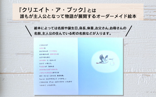 オーダーメイド 絵本 しあわせのタネ [あったか絵本屋 宮崎県 美郷町 31ax0014] プレゼント 贈り物 サプライズ クリエイト・ア・ブック 送料無料