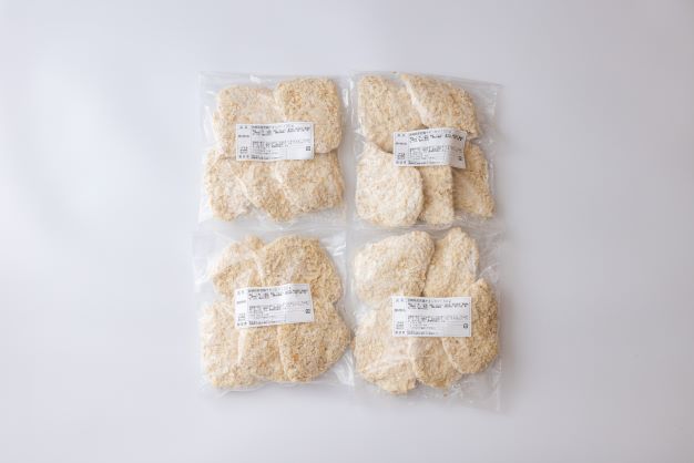 宮崎県産 若鶏 チキンカツ 5枚入×4袋 合計2.6kg