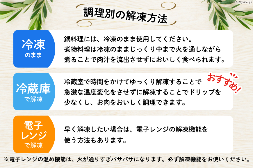 鶏肉 定期便 若鶏 もも 切身 小分け 250g 8p 3回 総計 6kg セット [九州児湯フーズ 宮崎県 美郷町 31aj0046] 肉 鶏肉 宮崎県産 便利 大人気 鶏 パラパラ IQF 鶏もも 冷凍 国産 もも肉 カット済