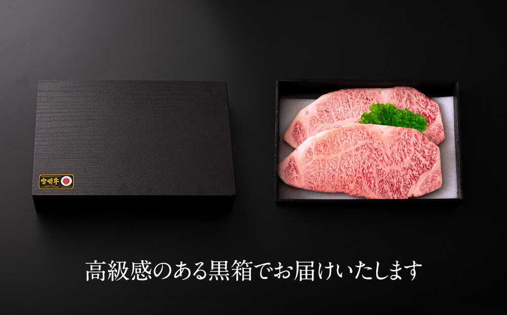 宮崎牛 サーロイン ステーキ 200g×2 合計400g [ハツトリー 宮崎県 美郷町 31aw0007] 牛肉 冷凍 内閣総理大臣賞受賞 国産 黒毛和牛 宮崎県産 ブランド牛 送料無料 BBQ バーベキュー キャンプ ギフト 贈り物 プレゼント 父の日 母の日