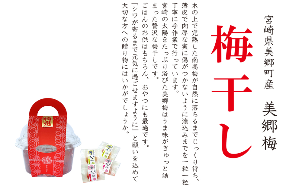 南高梅 梅干し 美郷梅 一粒入り うま味昆布 & シソ風味 各6粒 3Lサイズ A級品 化粧箱入り [農林産物直売所 美郷ノ蔵 宮崎県 美郷町 31ab0101] 国産 セット 詰め合わせ 宮崎県産 美郷産 常温 送料無料 贈答品 父の日 母の日 プレゼント ギフト