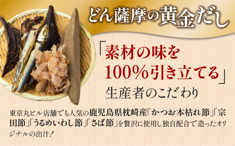 黒宝豚2種のどん薩摩の黄金だししゃぶしゃぶセット計600g　K227-003_01