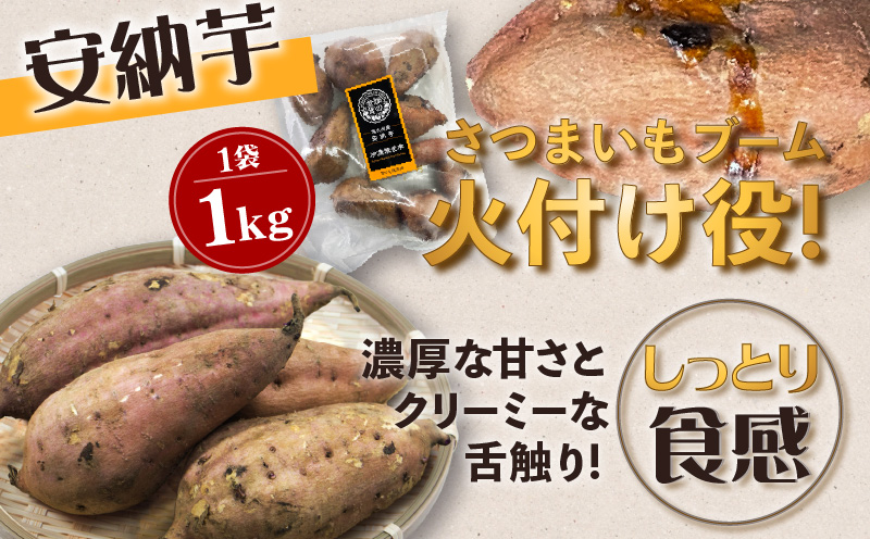 【先行予約】畑の金貨 焼き芋3種セット 3kg　K181-001_04