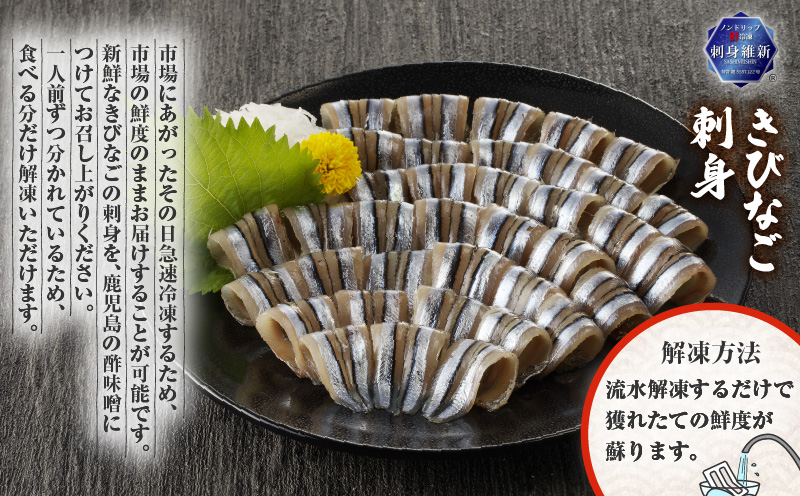 キビナゴの刺身と天ぷらセット　K100-003