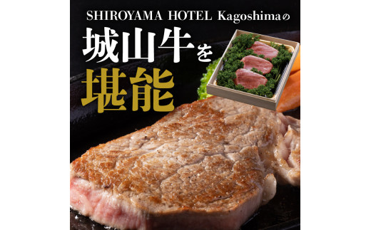 SHIROYAMA HOTEL kagoshima 【数量限定】城山牛シャトーブリアン300g　K096-005