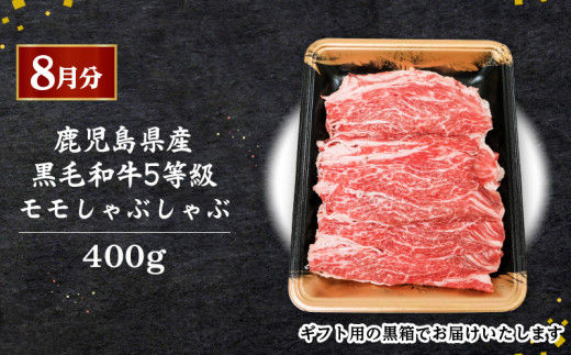 【全5回・数量限定】鹿児島県産黒毛和牛5等級「プレミアム便」　K086-T05