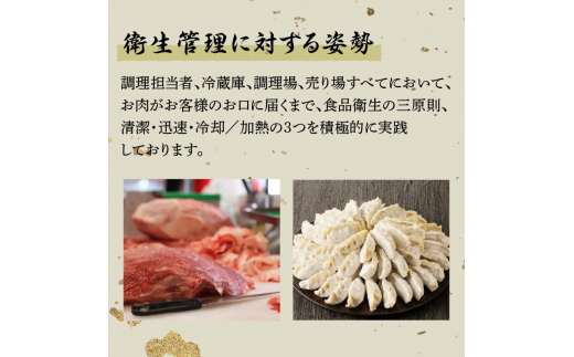 【肉のヨコムラ】鹿児島県産 黒豚100%ギョウザ（10個入×8パック）　K189-003