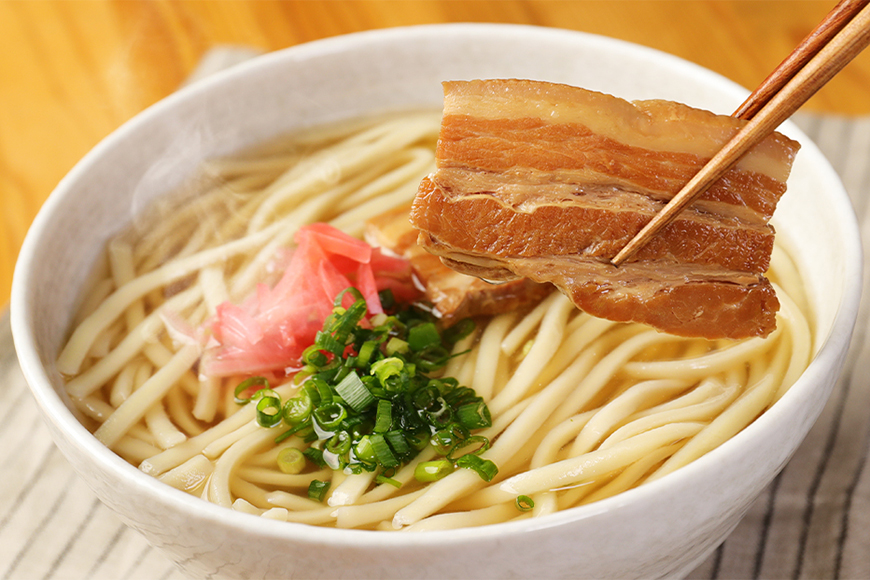 沖縄そばの老舗からお届け 琉球美人 沖縄そば半生麺 6食ギフトセット