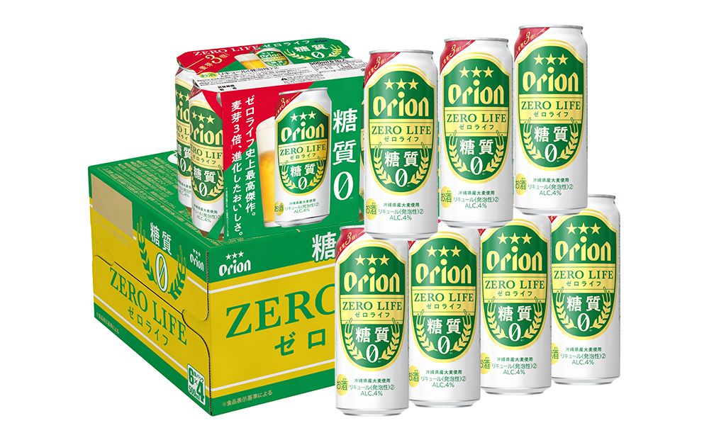 オリオンビール　オリオンゼロライフ（500ml×24缶）