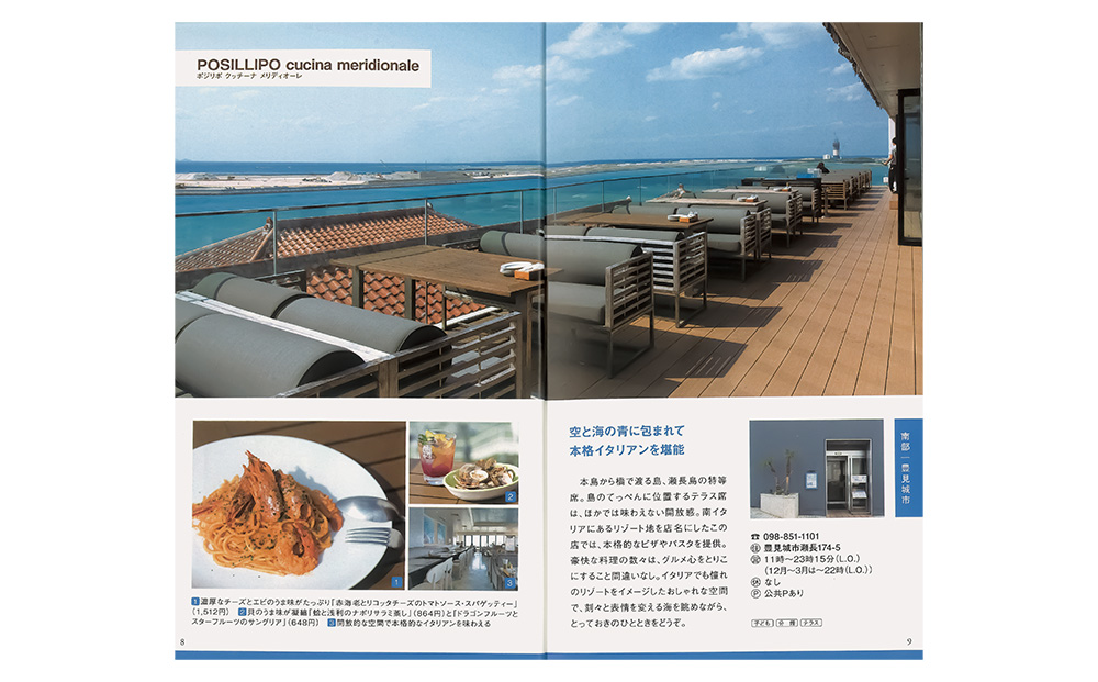 OKINAWA100シリーズ　眺めも美味しいお店別冊