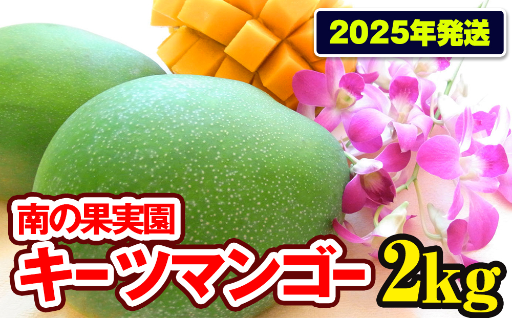 【2025年発送】南の果実園　キーツマンゴー2kg